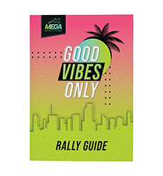 MEGA Sports Camp Good Vibes Only Rally Guide