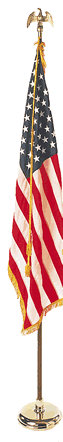 U.S. Indoor Flags, Deluxe with Accessories
