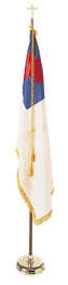 Christian Indoor Flags, Deluxe with Accessories