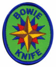 Adventure Rangers Bowie Knife Patch
