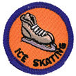 Ice Skating Merit (Blue)