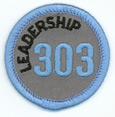 Leadership 303 Merit Patch (Blue)