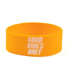 Good Vibes Only MEGA Verse Wristband, Pack of 10