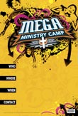MEGA Ministry Camp Poster