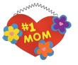 #1 Mom Hanging Decoration Craft Kit 