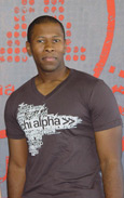 Chi Alpha T-shirt V-Neck Brown X-Large