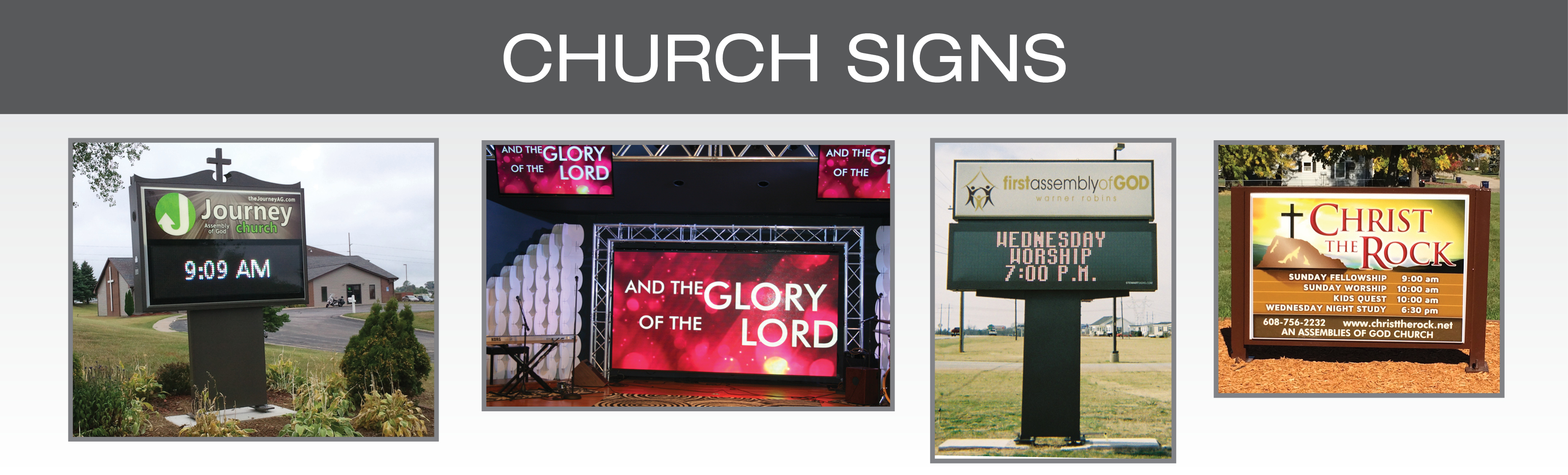 Gospel Publishing House Signs