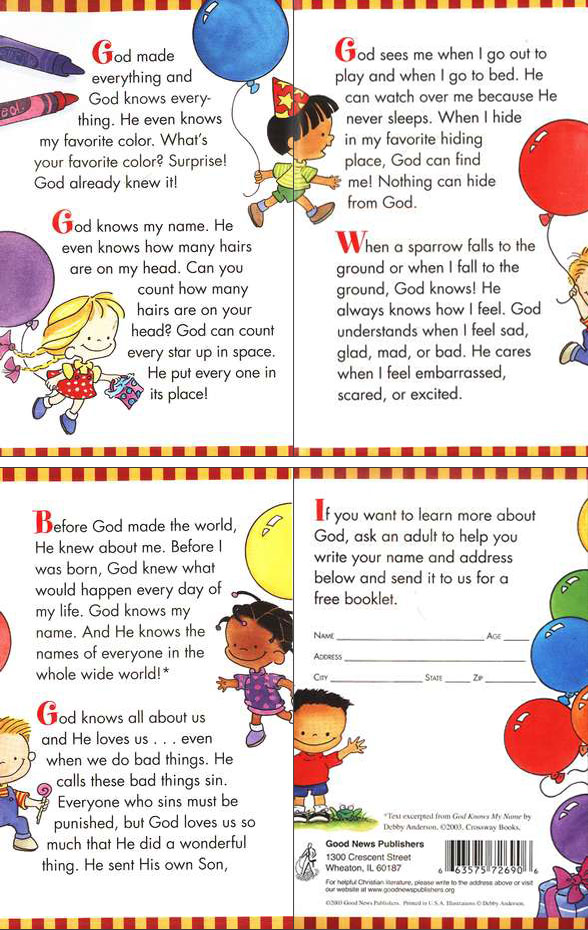 God knows my name my healthy church 