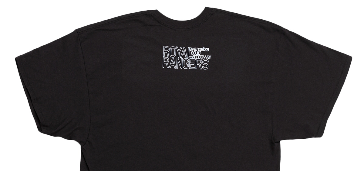 Royal Rangers Code T-Shirt, Adult Medium - Item #729214
