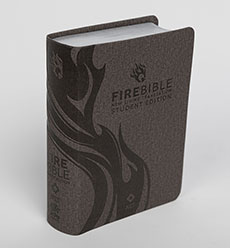 NLT FireBible Student Edition, Slate Simulated Leather