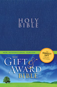NIV Gift & Award Bible, Blue
