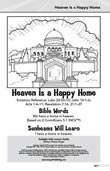 Sunlight Kids Lesson Book: Heaven Is a Happy Home (April)