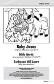 Sunlight Kids Lesson Book: Baby Jesus (December)