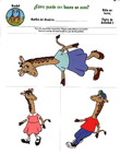 Rainbows Giraffes Unit Activity Pages, Spanish