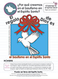 Spanish Prims Activity Page - Baptism in the Holy Spirit