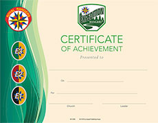 Expedition Rangers Certificate of Achievement