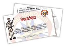 Firearm Safety Card (Pack of 25)