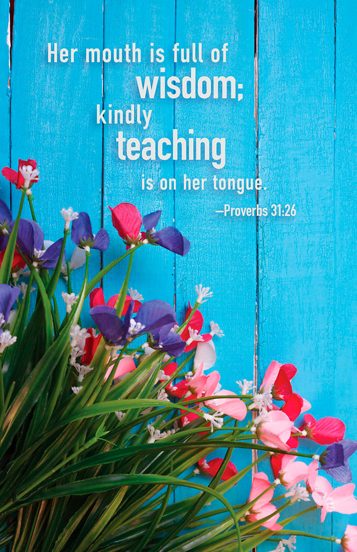 Wisdom Mother’s Day Bulletin My Healthy Church®