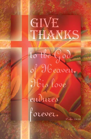 thanksgiving thanks give bulletin church response tab