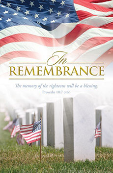 Bulletins—Remembrance, In Remembrance