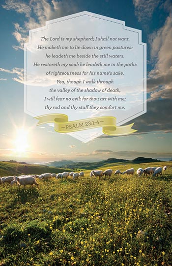 Bulletins, Psalm 23 | My Healthy Church®