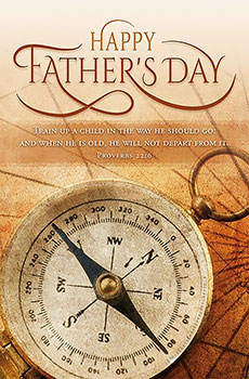 Bulletins—Father’s Day, Train up a Child