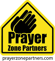 Prayer Zone Partner Window Decal