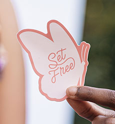 Set Free Sticker