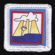 Stars Water Baptism Unit Badge