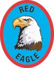Discovery Rangers Advancement Patch - Red Eagle