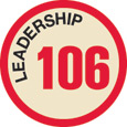 Leadership 106 Merit Patch (Red)