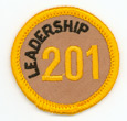 Leadership 201 Merit Patch (Gold)