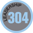 Leadership 304 Merit Patch (Blue)