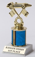 Ranger Derby 1st Place Trophy