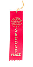 2nd Place Ribbon - Red