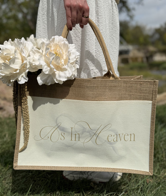 As In Heaven Tote 