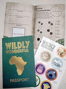 Wildly Wonderful Passport & Stickers, Package of 10