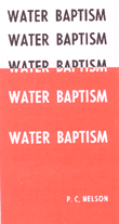 Water Baptism Tract (Pack of 25)
