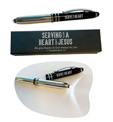 3-in-1 Pen in Gift Box—Serving with a Heart Like Jesus