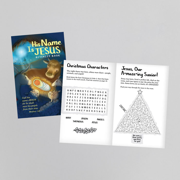 Activity Book—His Name Is Jesus