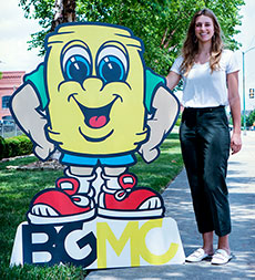BGMC Large Cardboard Standup Buddy Barrel