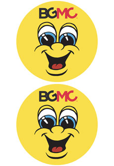 Round Buddy Face Stickers