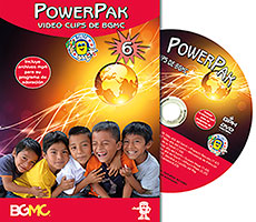 PowerPak 6 BGMC Video Clips on DVD in Spanish