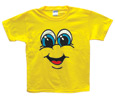 Yellow Buddy Face T-shirt - XL