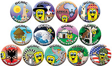 BGMC Buttons—Assortment C
