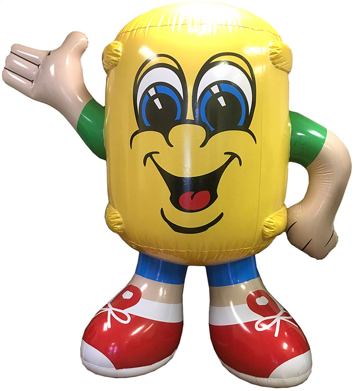 Inflatable buddy barrel my healthy church 