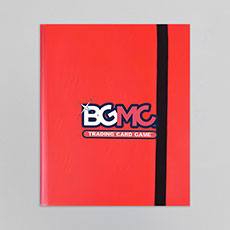 Red BGMC Trading Card Binder