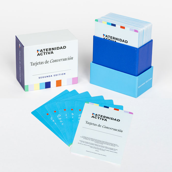 Tarjetas de conversación de Paternidad Activa, segunda edición
