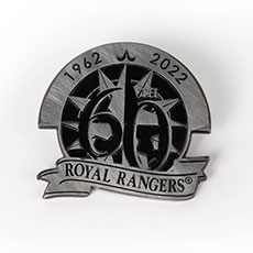 Royal Rangers® 60th Field Hat Pin