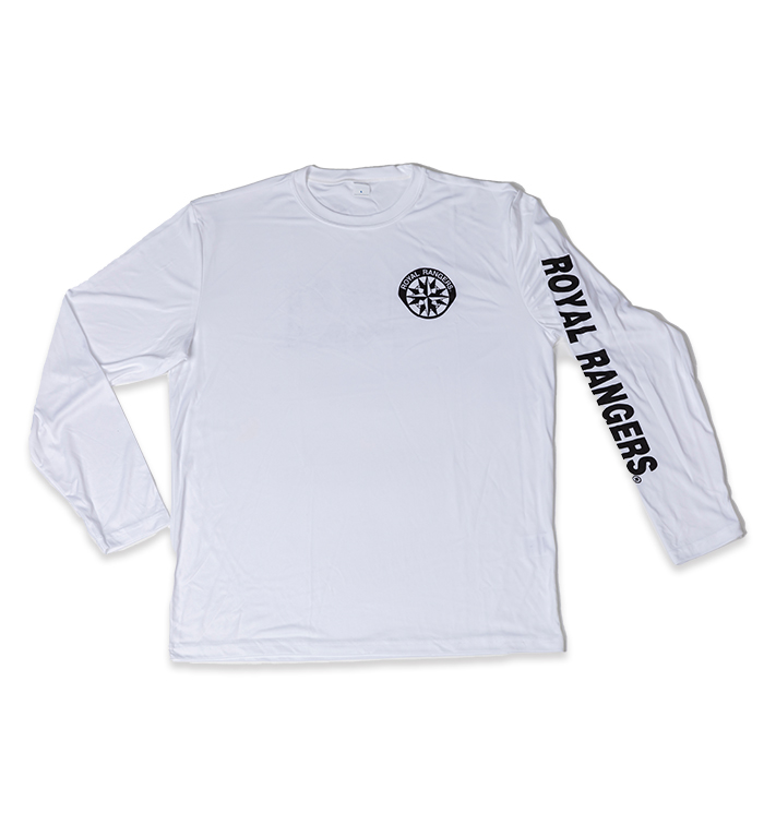 Small - Royal Rangers White Long Sleeve Shirt